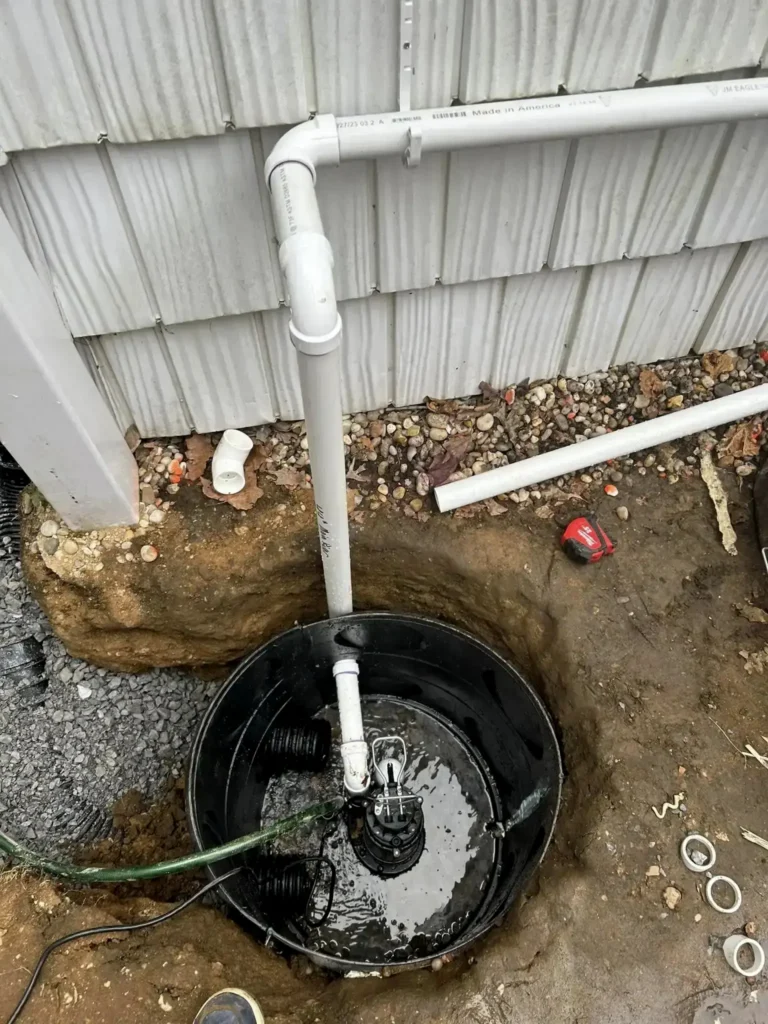New Basement Sump Pump Installation Providence, RI New Basement Sump Pump Installation Providence, RI